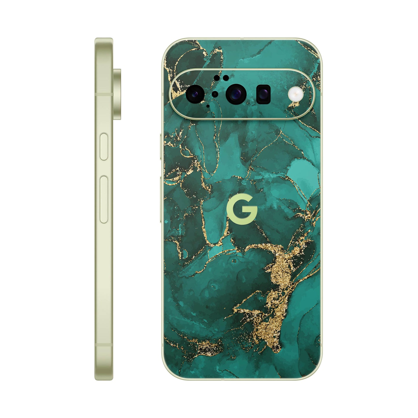 Folie de protectie Google Pixel 10, eSkins Signature, Ethereal Green