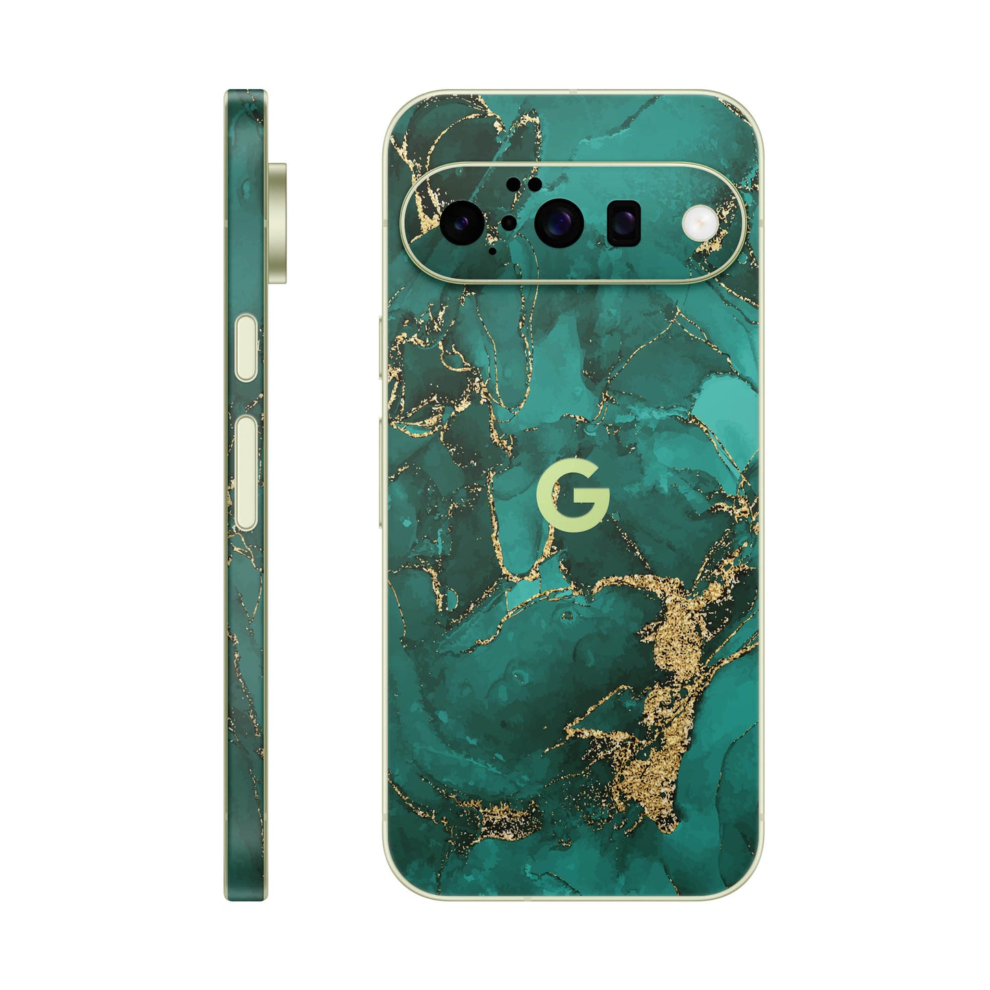 Folie de protectie Google Pixel 10, eSkins Signature, Ethereal Green