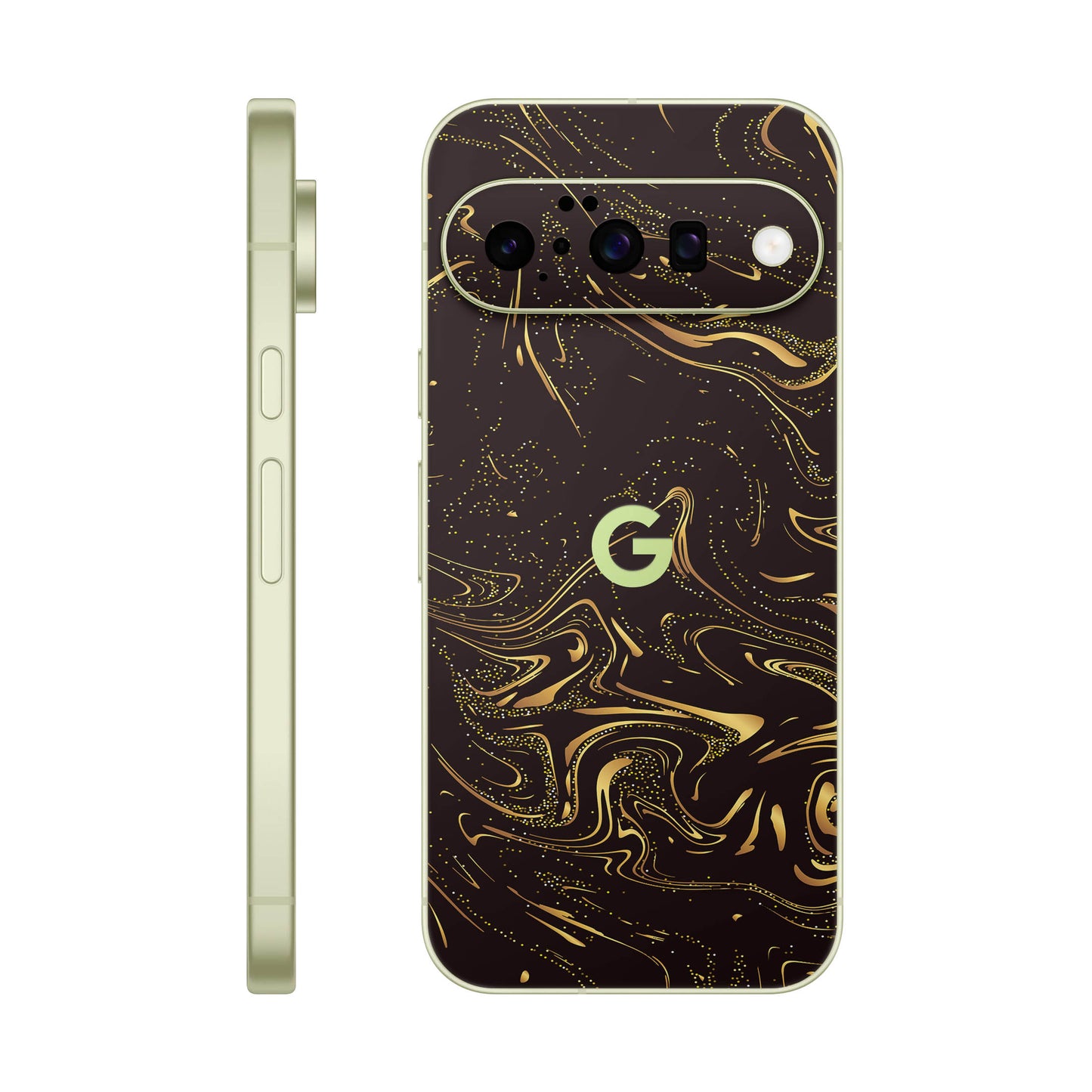 Folie de protectie Google Pixel 10, eSkins Signature, Golden Noir