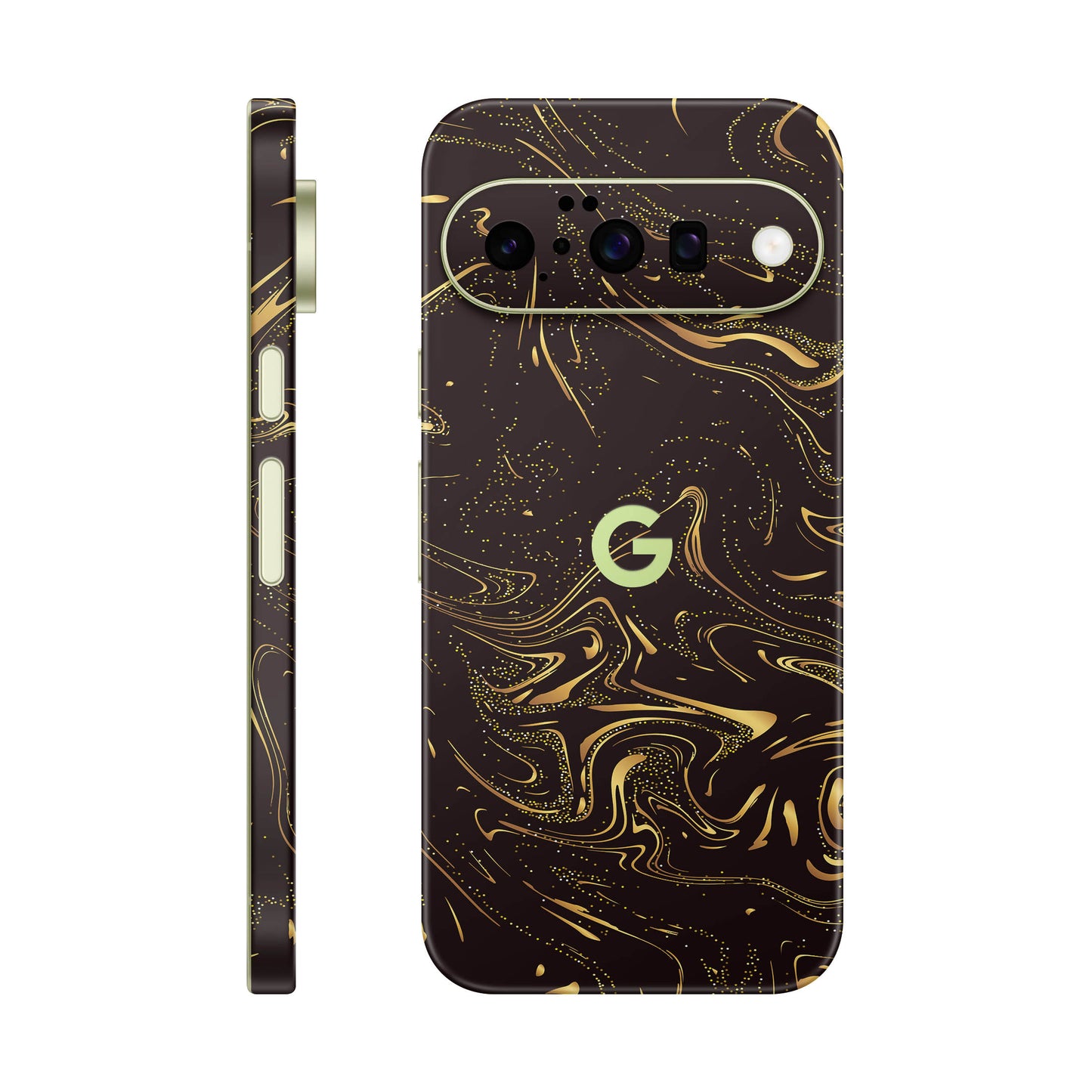 Folie de protectie Google Pixel 10, eSkins Signature, Golden Noir