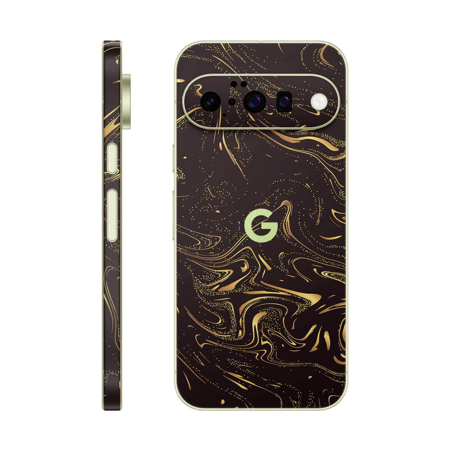 Folie de protectie Google Pixel 10, eSkins Signature, Golden Noir