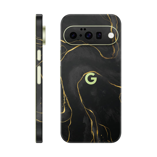Folie de protectie Google Pixel 10, eSkins Signature, Skin Golden Onyx
