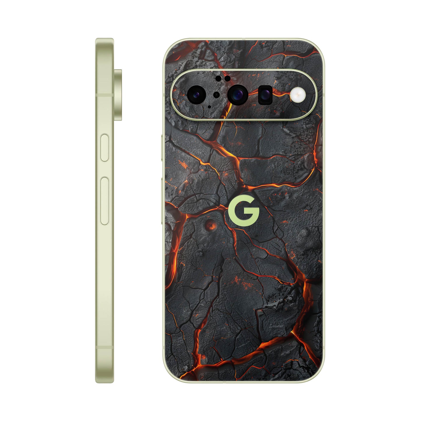 Folie de protectie Google Pixel 10, eSkins Signature, Skin Inferno Crust