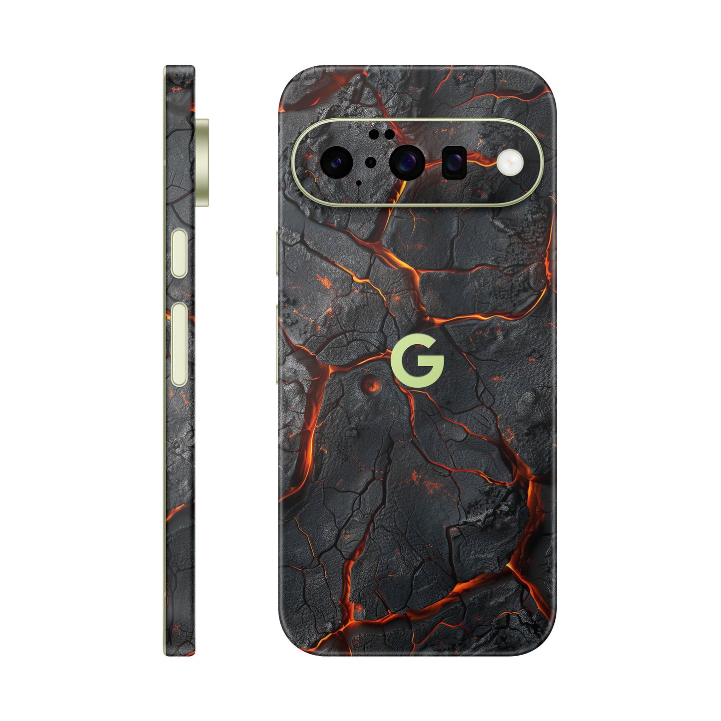 Folie de protectie Google Pixel 10, eSkins Signature, Skin Inferno Crust