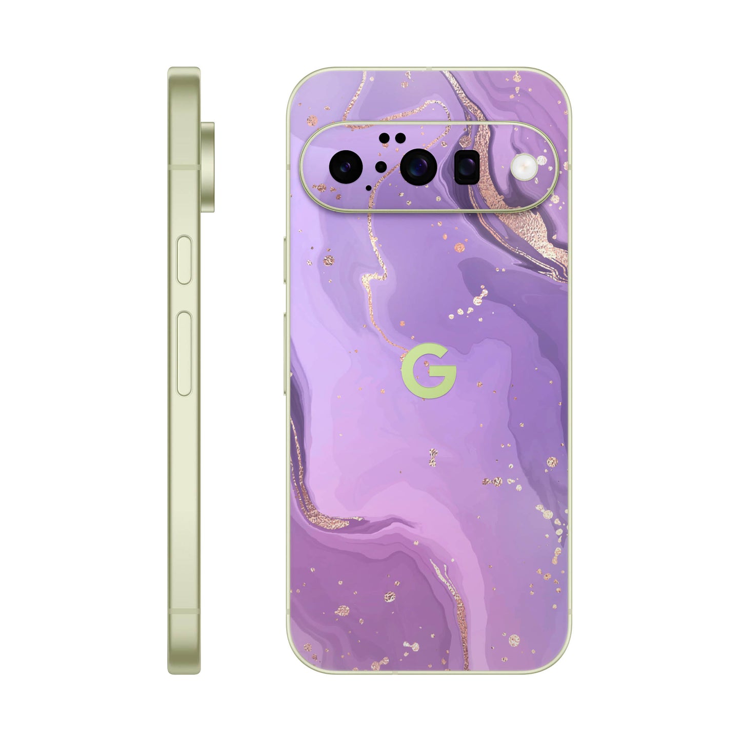 Folie de protectie Google Pixel 10, eSkins Signature, Skin Lavender Swirl