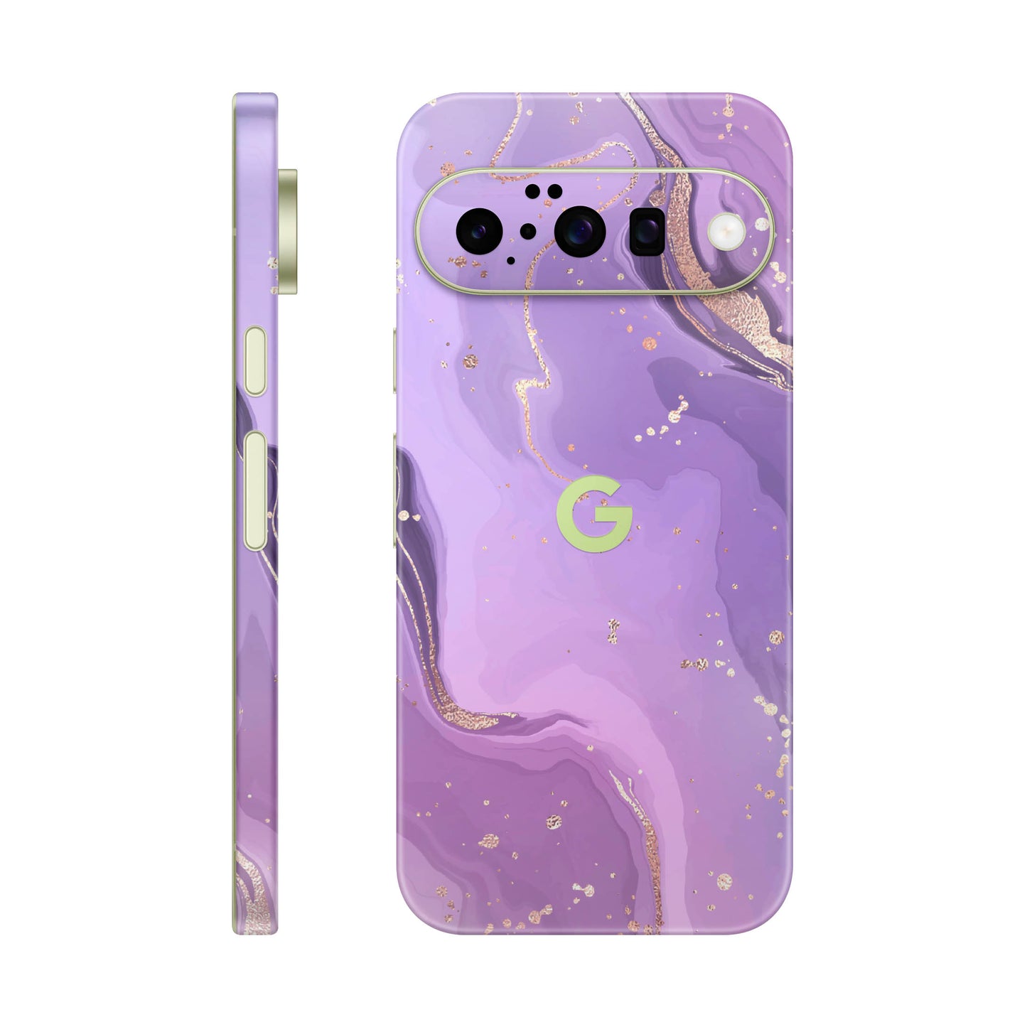 Folie de protectie Google Pixel 10, eSkins Signature, Skin Lavender Swirl
