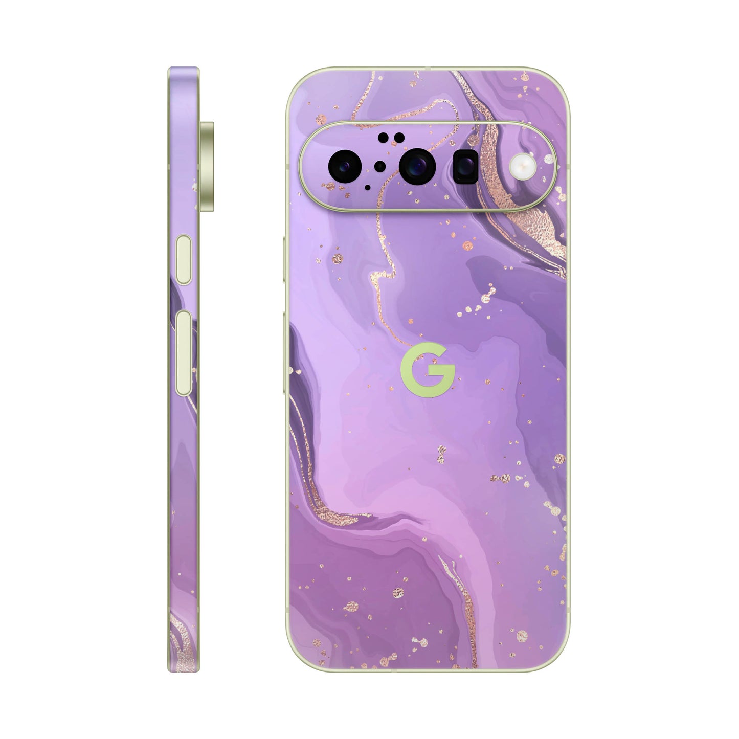 Folie de protectie Google Pixel 10, eSkins Signature, Skin Lavender Swirl