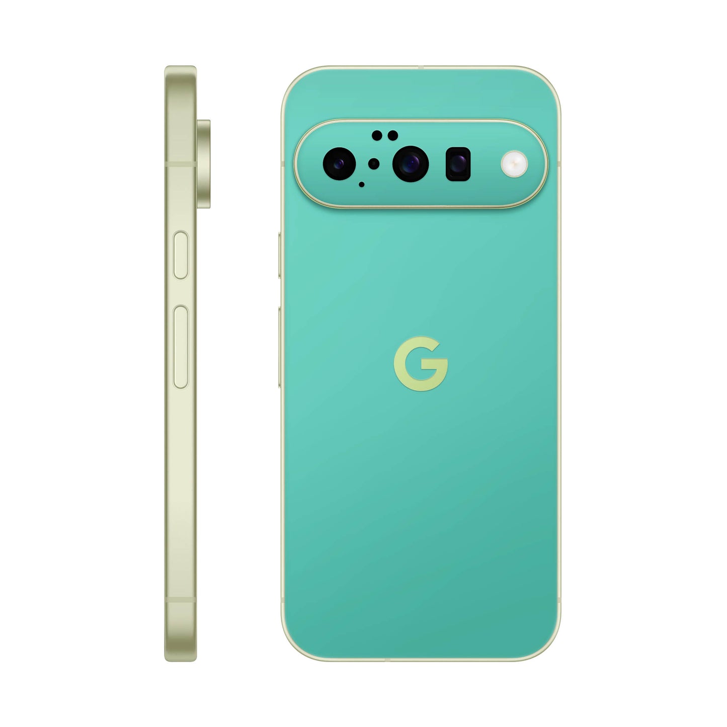 Folie de protectie Google Pixel 10, eSkins Unique, Skin Mat Verde Menta