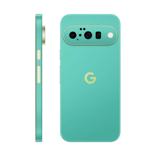 Folie de protectie Google Pixel 10, eSkins Unique, Skin Mat Verde Menta