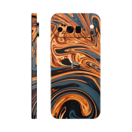 Folie de protectie Google Pixel 10 Pro, eSkins Signature, Skin Amber Blaze