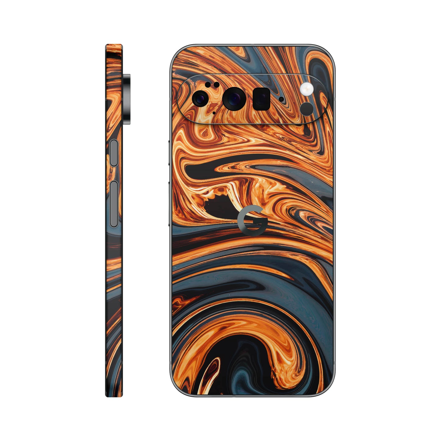 Folie de protectie Google Pixel 10 Pro, eSkins Signature, Skin Amber Blaze