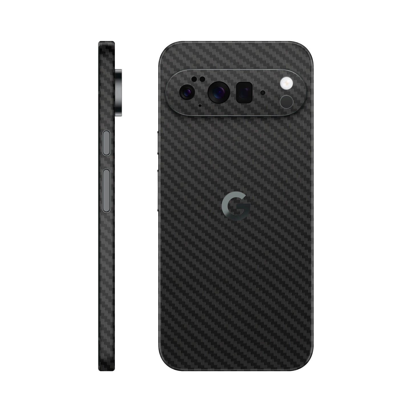 Folie de protectie Google Pixel 10 Pro, eSkins Elegans, Skin Carbon Negru