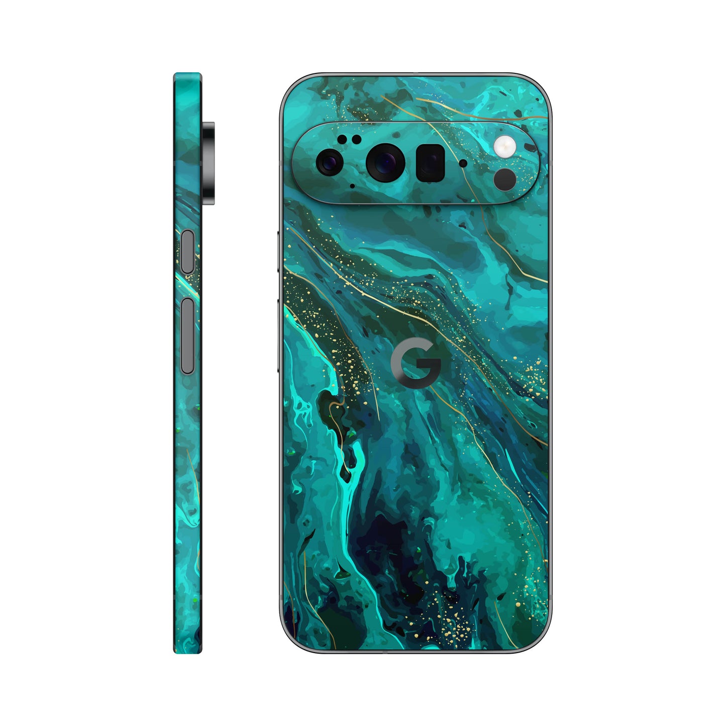 Folie de protectie Google Pixel 10 Pro, eSkins Signature, Skin Celestial Lagoon