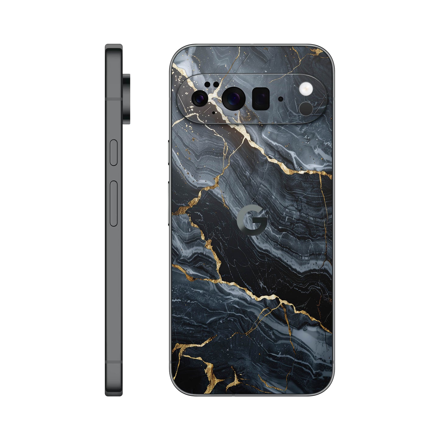 Folie de protectie Google Pixel 10 Pro, eSkins Signature, Skin Gilded Abyss