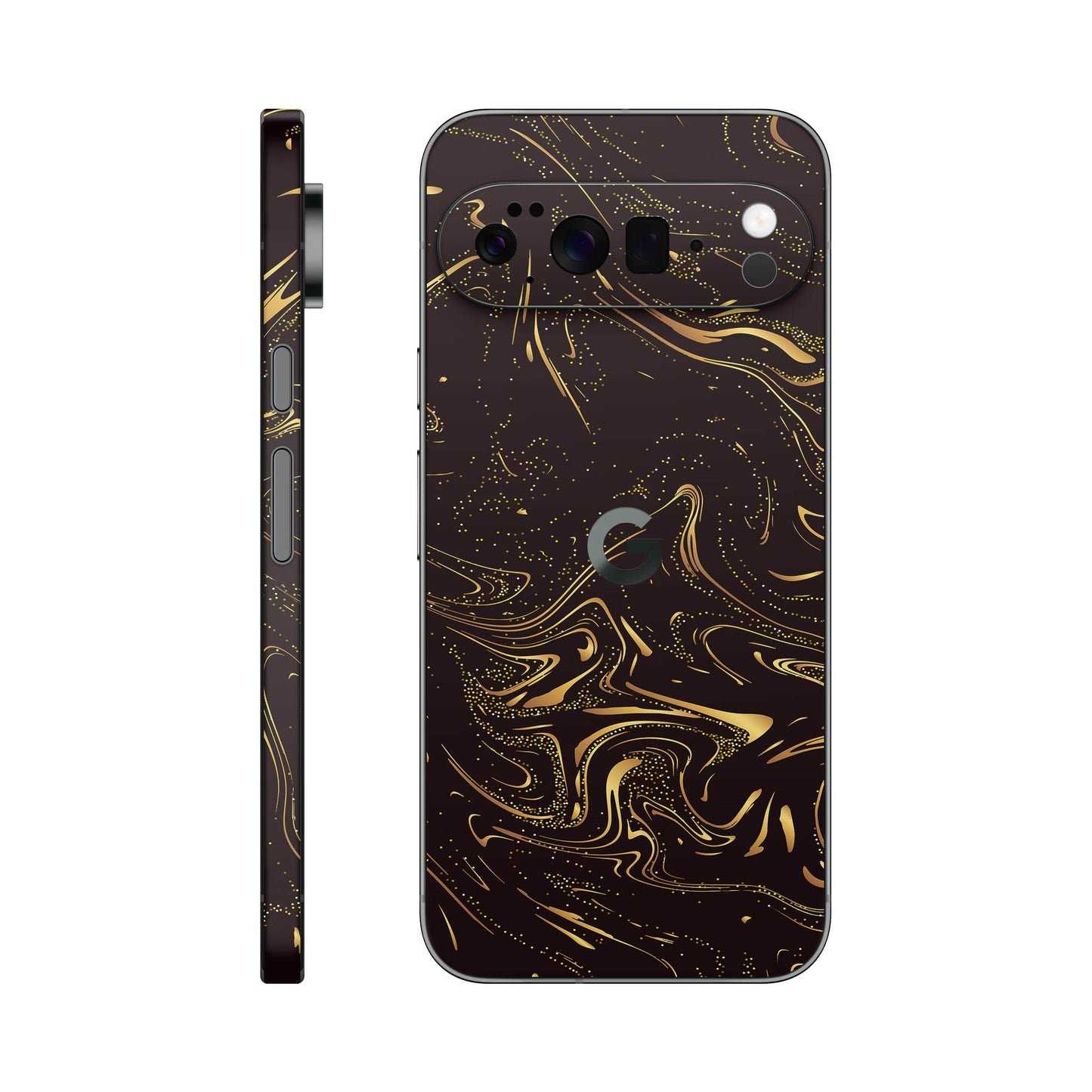Folie de protectie Google Pixel 10 Pro, eSkins Signature, Golden Noir