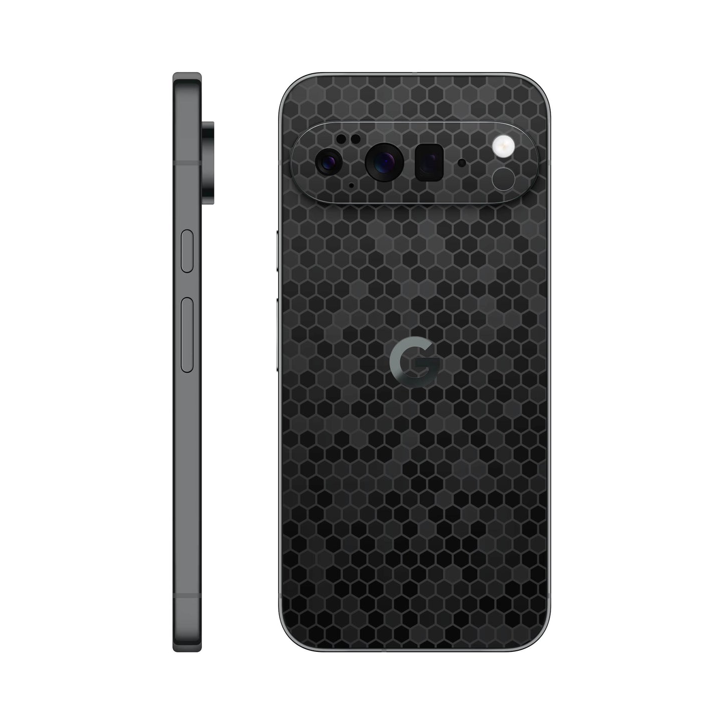 Folie de protectie Google Pixel 10 Pro, eSkins Elegans, Skin Honeycomb Negru