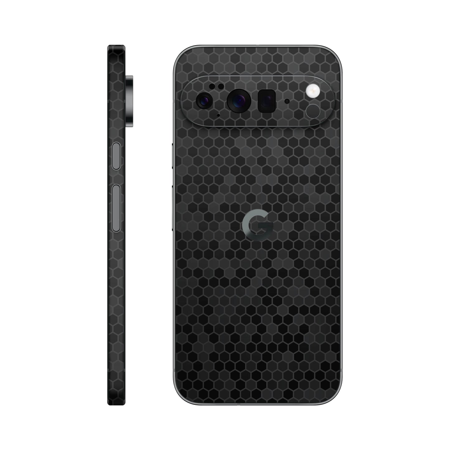 Folie de protectie Google Pixel 10 Pro, eSkins Elegans, Skin Honeycomb Negru
