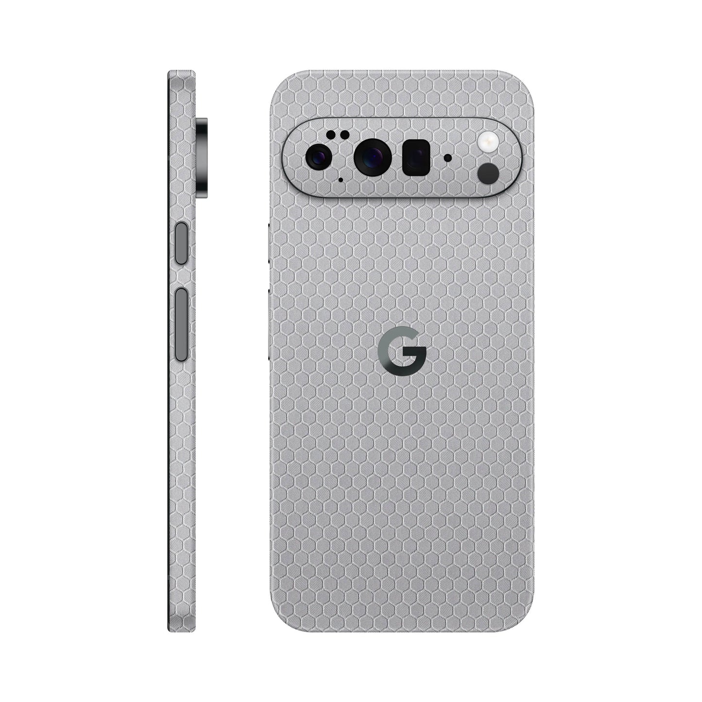 Folie de protectie Google Pixel 10 Pro, eSkins Elegans, Skin Honeycomb Gri