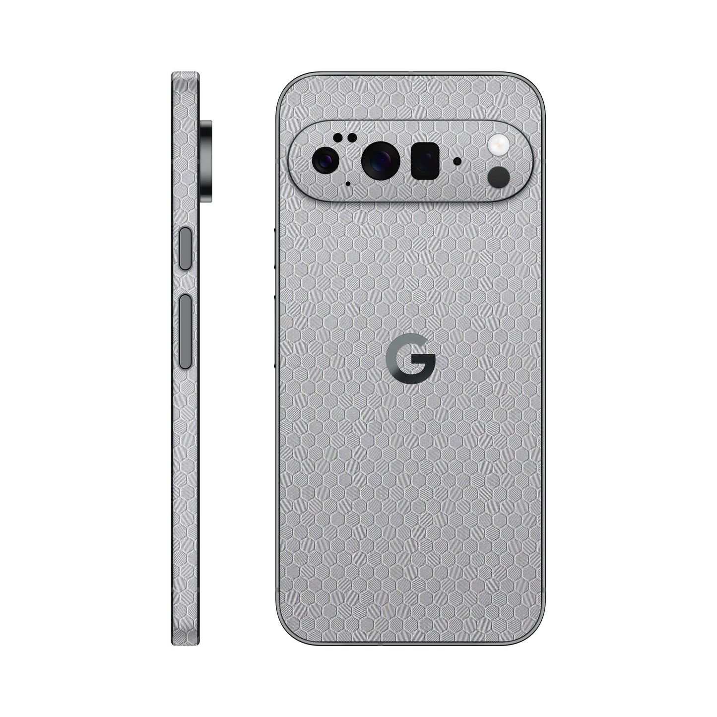 Folie de protectie Google Pixel 10 Pro, eSkins Elegans, Skin Honeycomb Gri