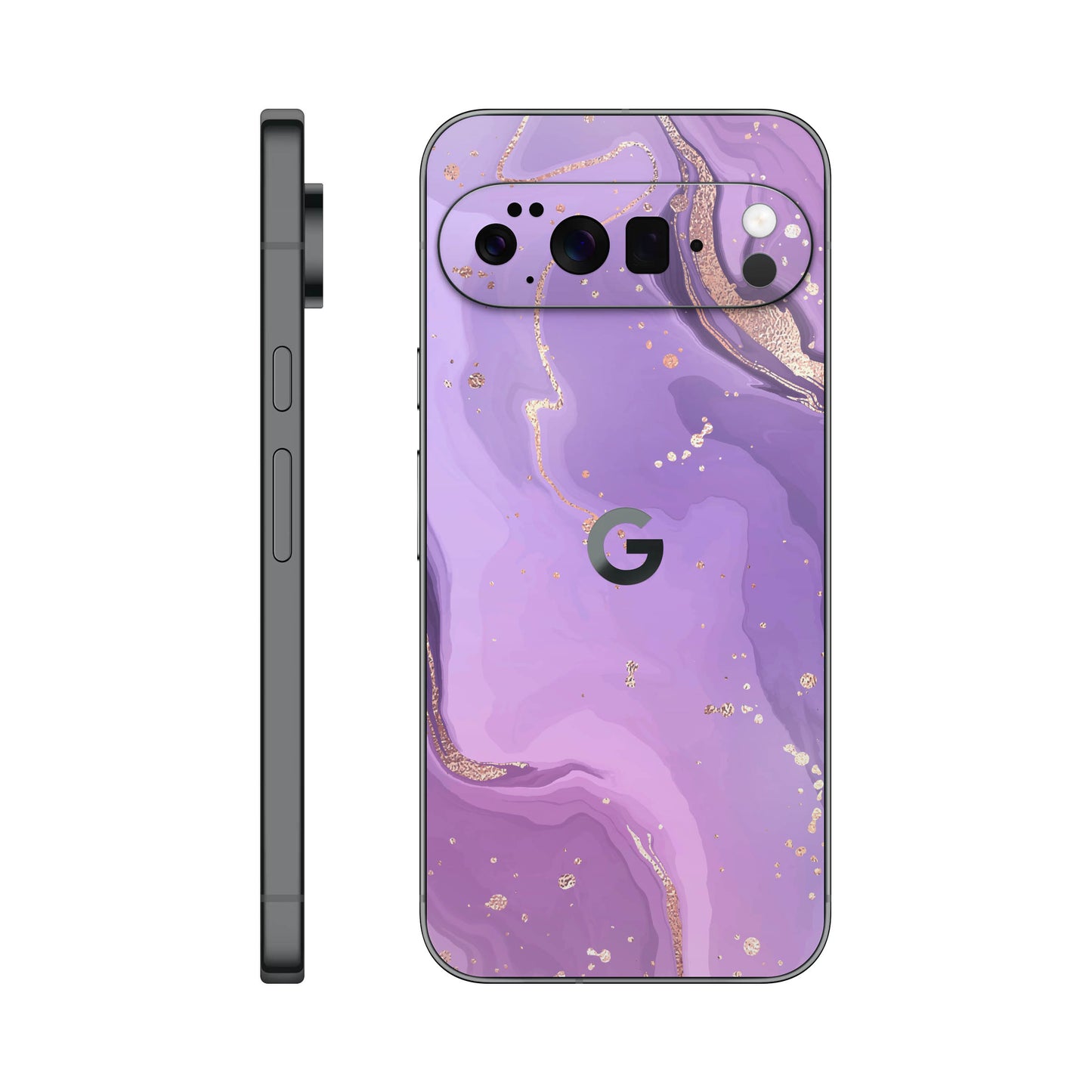 Folie de protectie Google Pixel 10 Pro, eSkins Signature, Skin Lavender Swirl