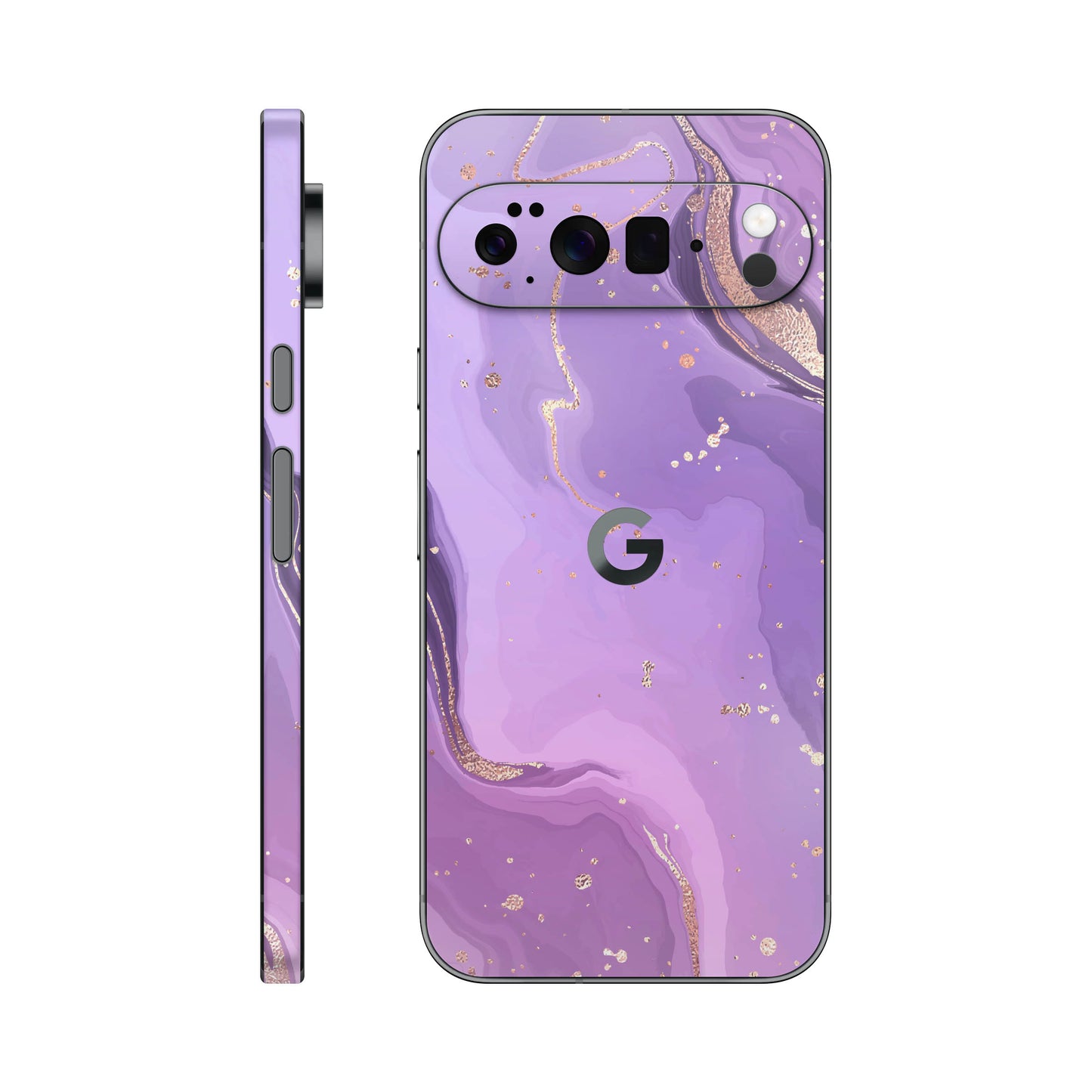 Folie de protectie Google Pixel 10 Pro, eSkins Signature, Skin Lavender Swirl