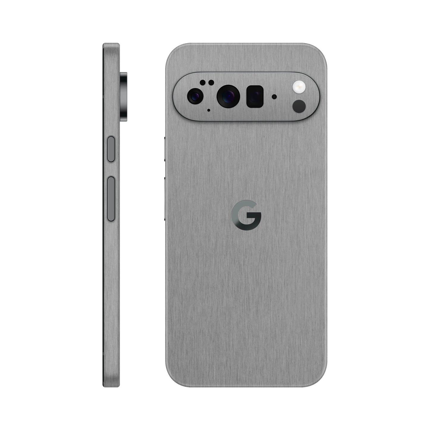 Folie de protectie Google Pixel 10 Pro, eSkins Elegans, Skin Metalic Grafit