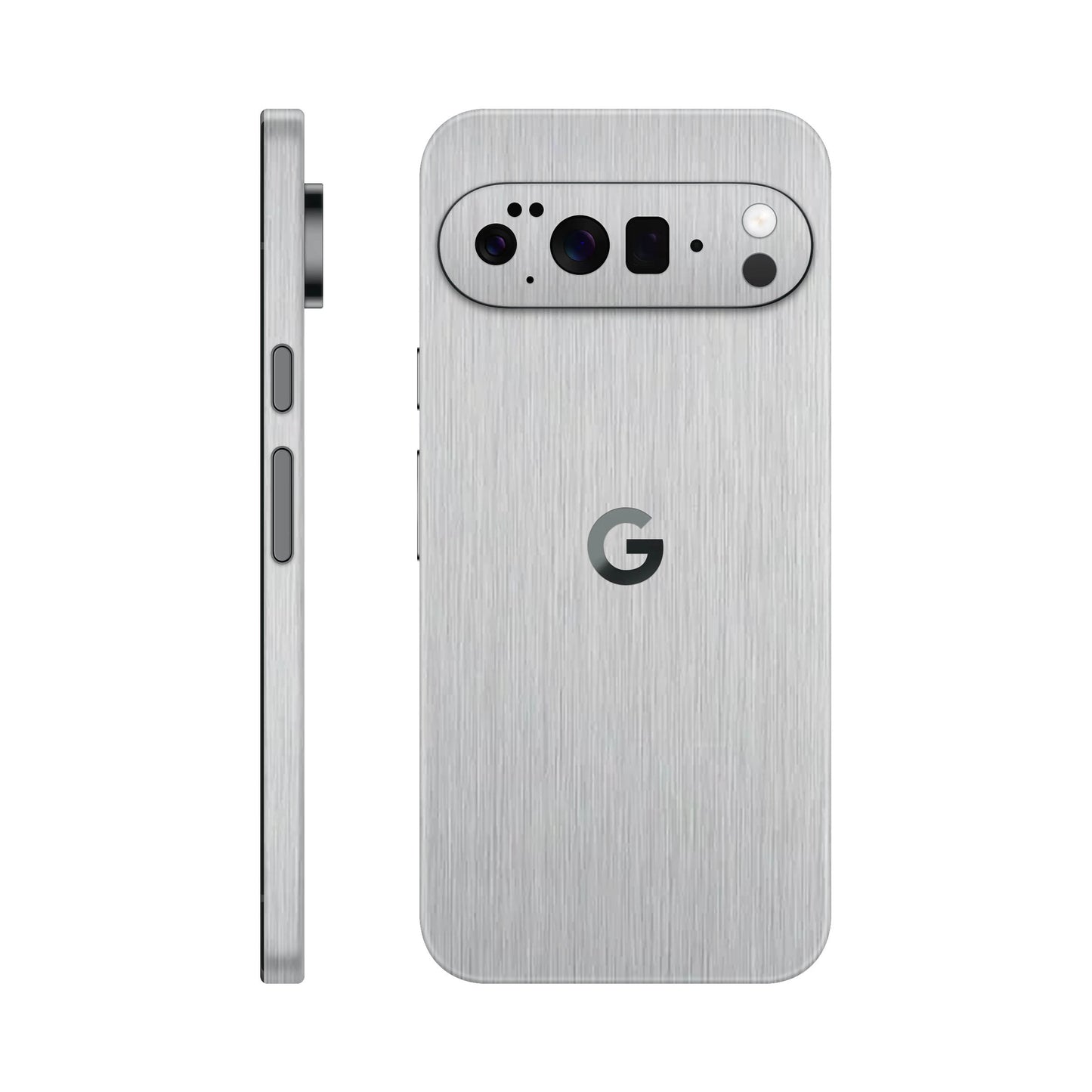 Folie de protectie Google Pixel 10 Pro, eSkins Elegans, Skin Metalic Gri