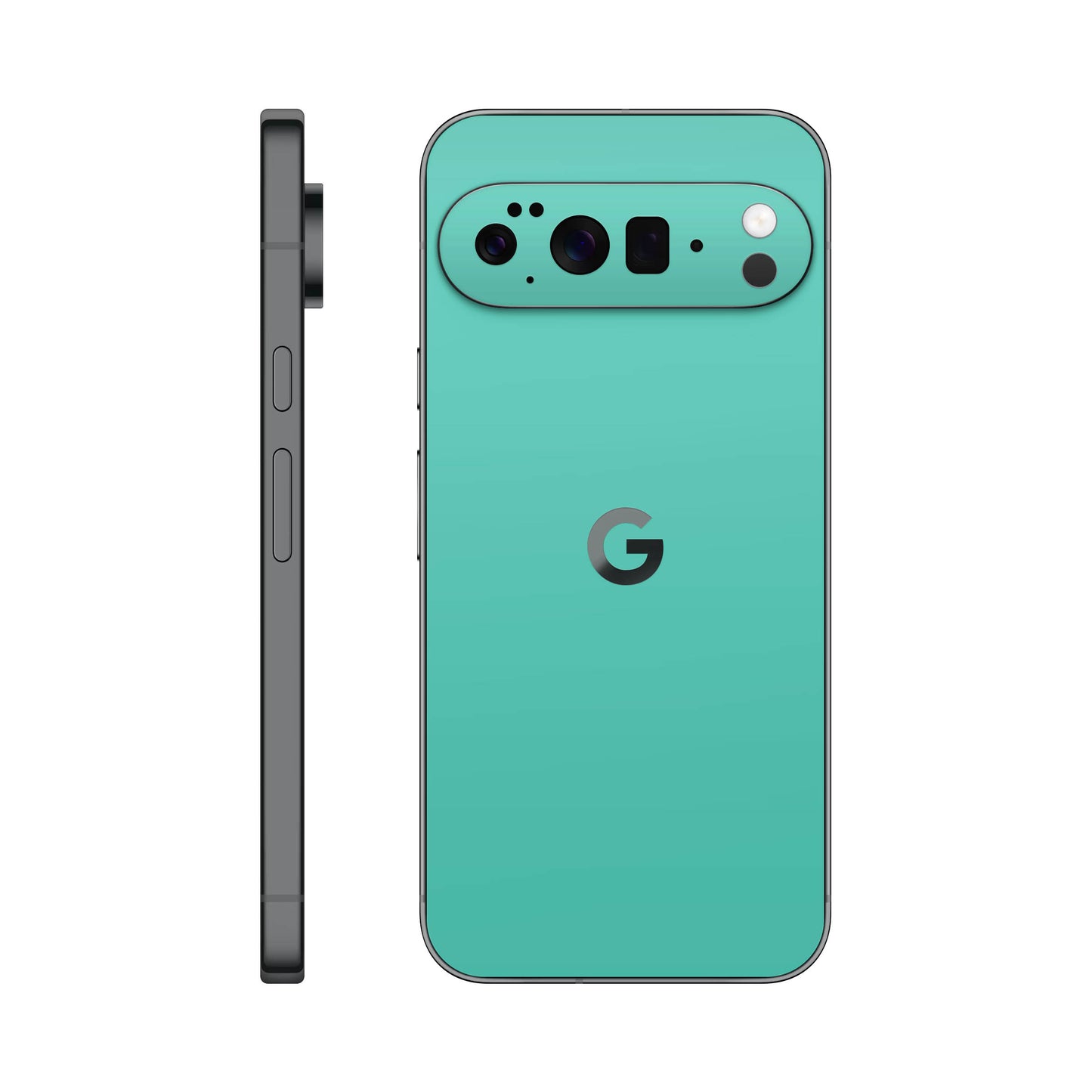 Folie de protectie Google Pixel 10 Pro, eSkins Unique, Skin Mat Verde Menta