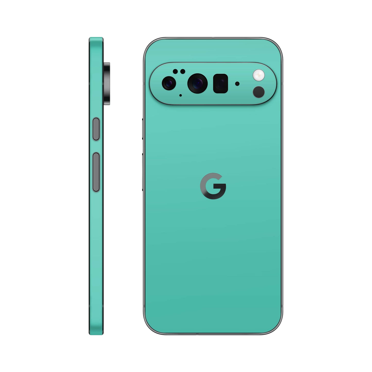 Folie de protectie Google Pixel 10 Pro, eSkins Unique, Skin Mat Verde Menta