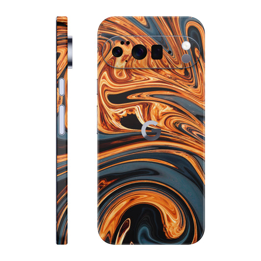 Folie de protectie Google Pixel 10 Pro XL, eSkins Signature, Skin Amber Blaze