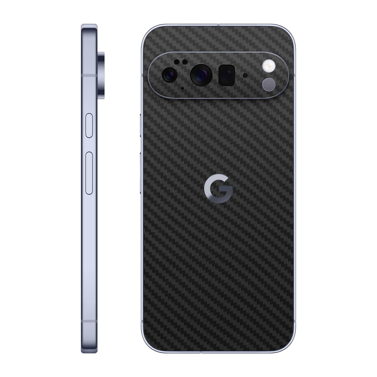 Folie de protectie Google Pixel 10 Pro XL, eSkins Elegans, Skin Carbon Negru