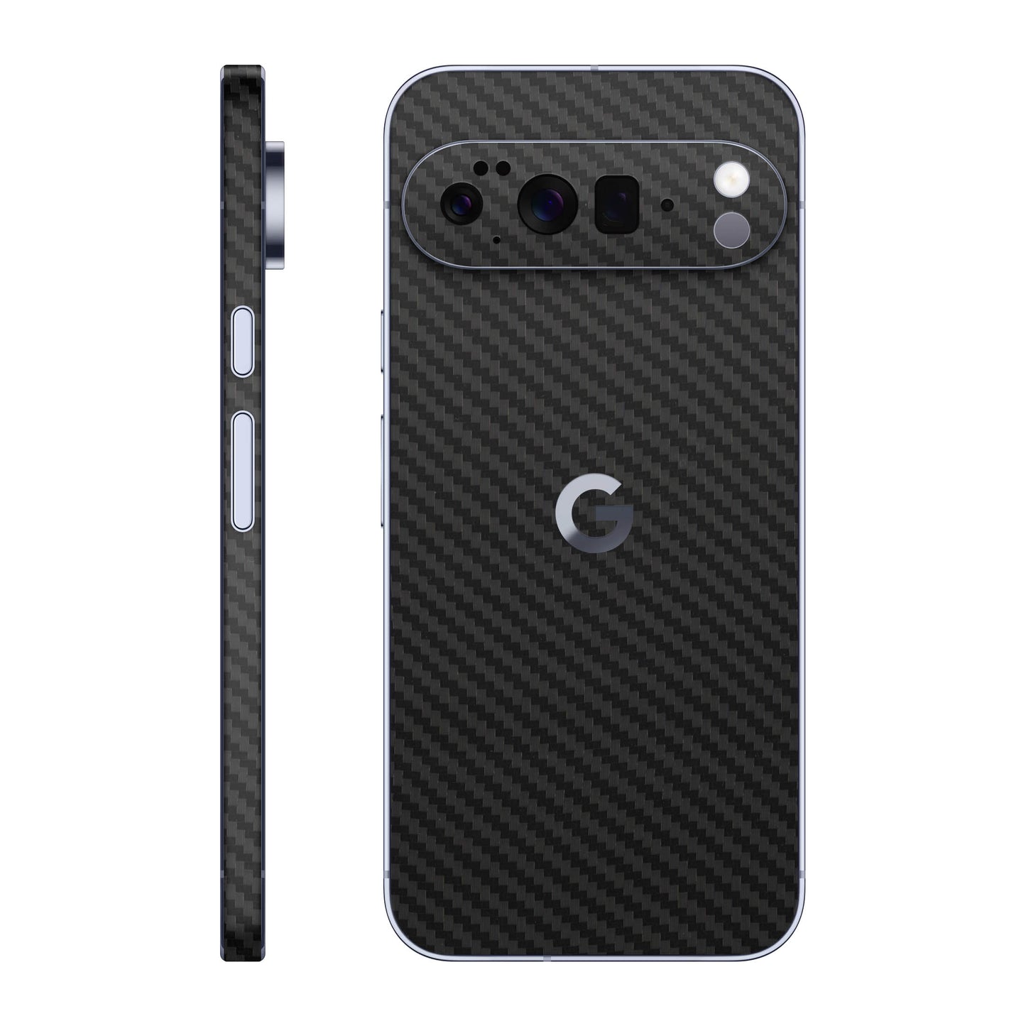 Folie de protectie Google Pixel 10 Pro XL, eSkins Elegans, Skin Carbon Negru