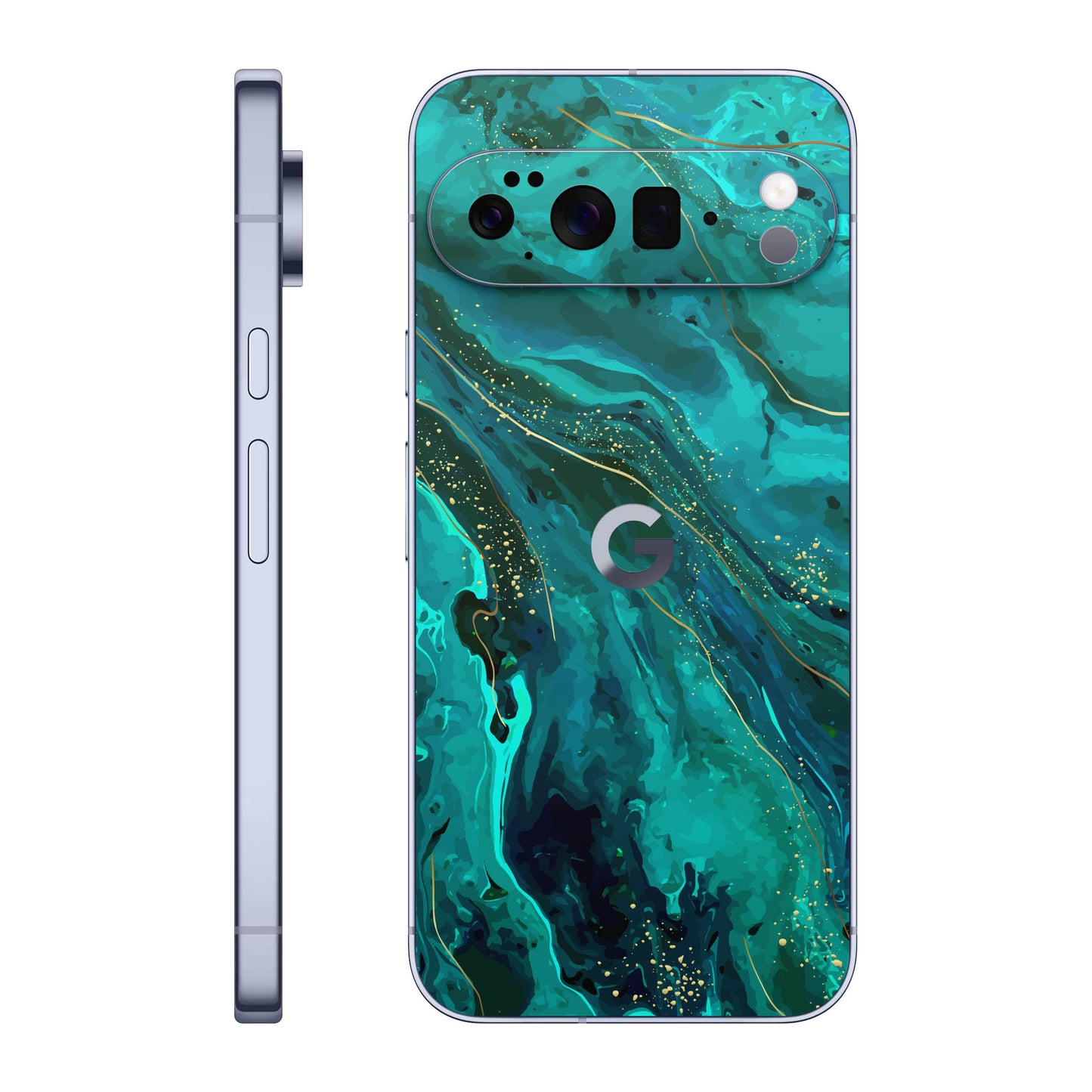 Folie de protectie Google Pixel 10 Pro XL, eSkins Signature, Skin Celestial Lagoon