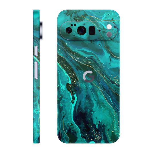 Folie de protectie Google Pixel 10 Pro XL, eSkins Signature, Skin Celestial Lagoon