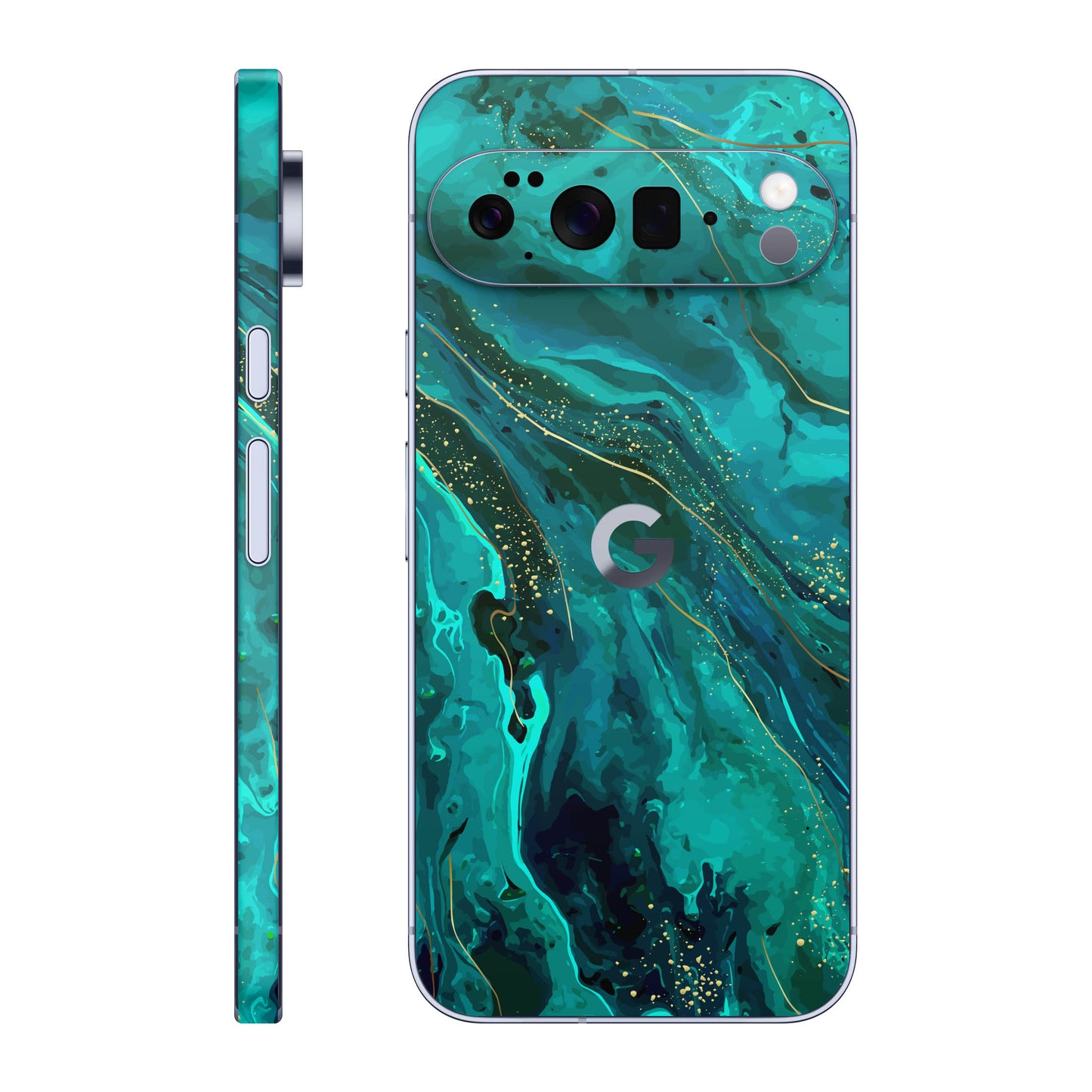 Folie de protectie Google Pixel 10 Pro XL, eSkins Signature, Skin Celestial Lagoon