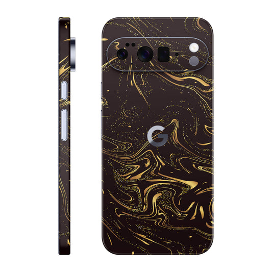 Folie de protectie Google Pixel 10 Pro XL, eSkins Signature, Golden Noir