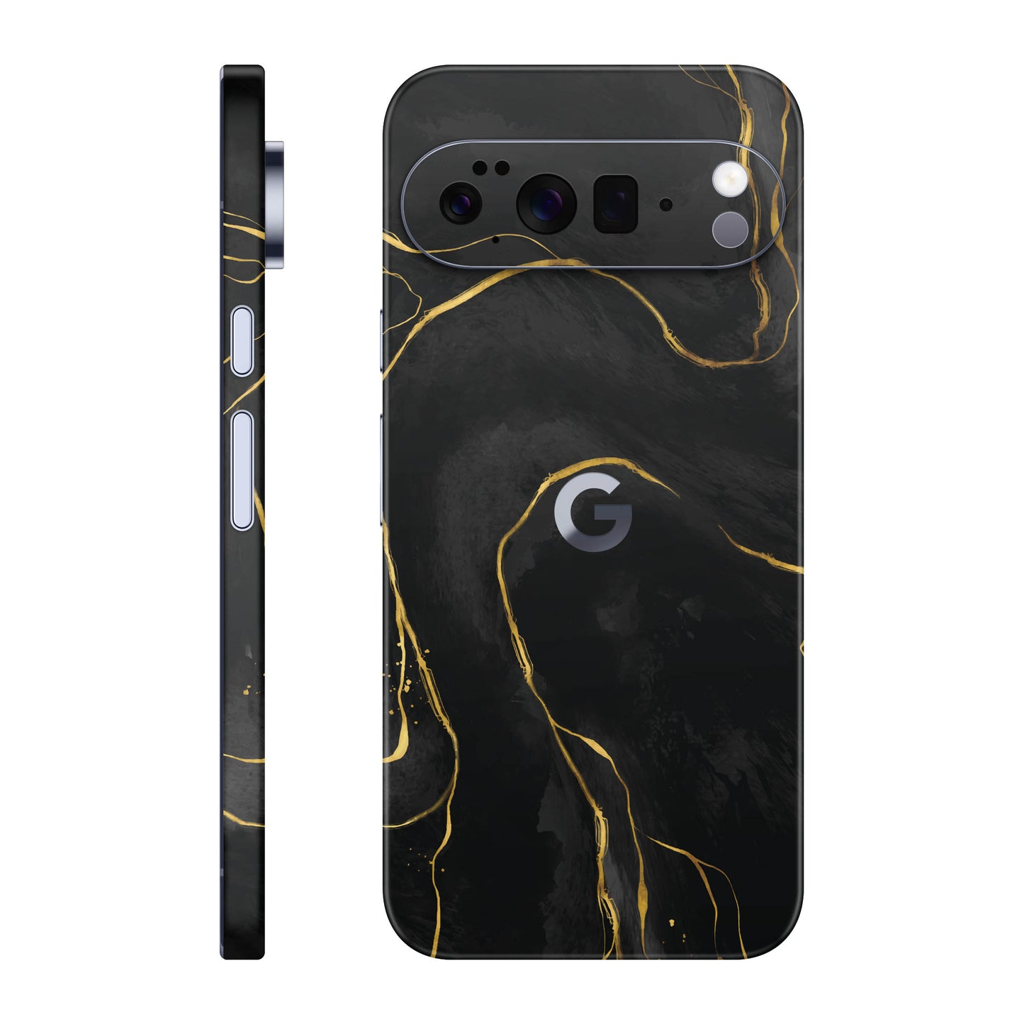 Folie de protectie Google Pixel 10 Pro XL, eSkins Signature, Skin Golden Onyx