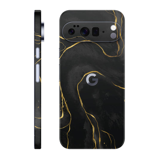 Folie de protectie Google Pixel 10 Pro XL, eSkins Signature, Skin Golden Onyx
