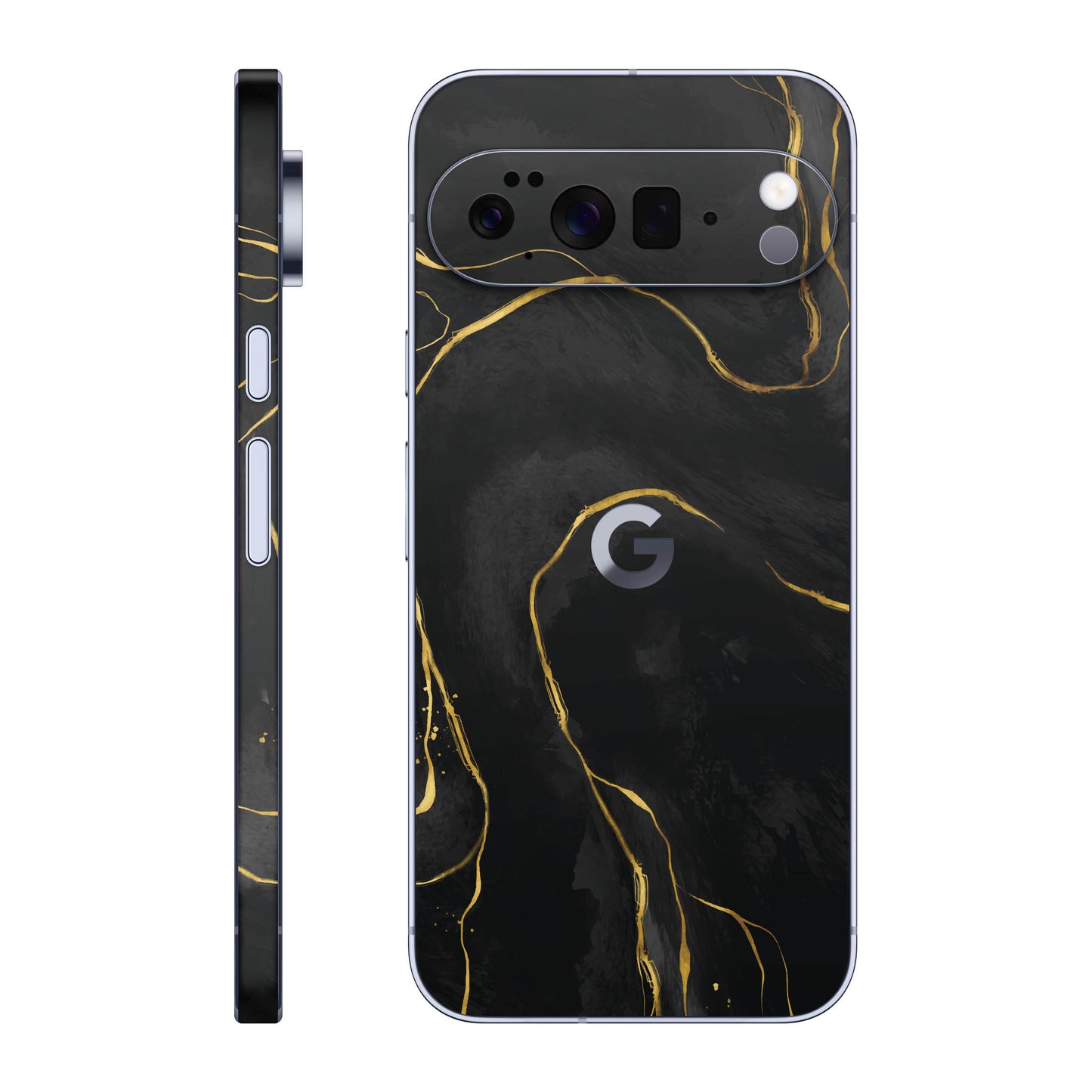 Folie de protectie Google Pixel 10 Pro XL, eSkins Signature, Skin Golden Onyx