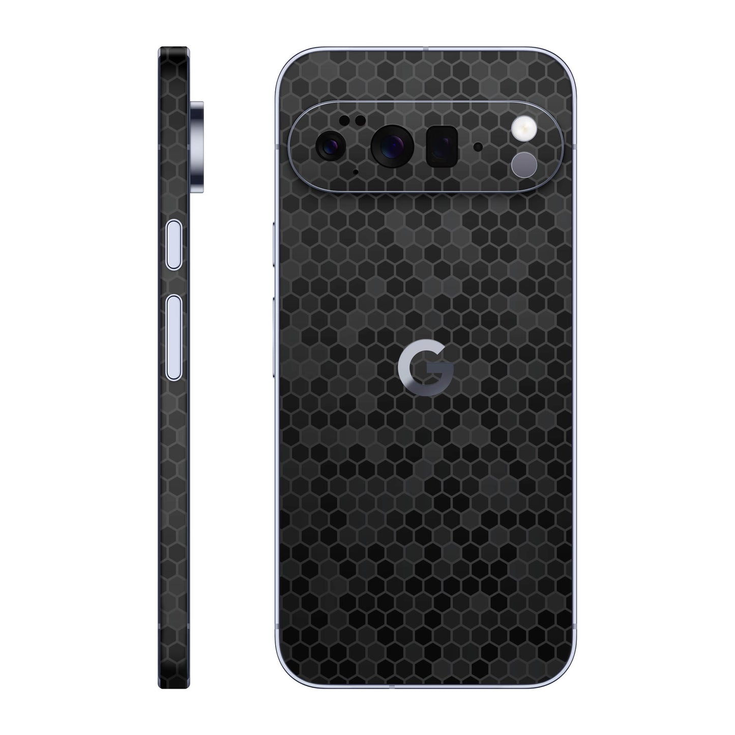 Folie de protectie Google Pixel 10 Pro XL, eSkins Elegans, Skin Honeycomb Negru