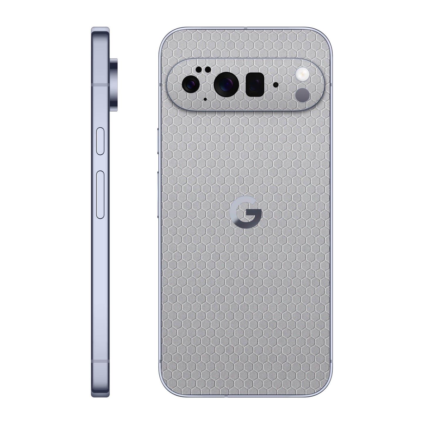 Folie de protectie Google Pixel 10 Pro XL, eSkins Elegans, Skin Honeycomb Gri