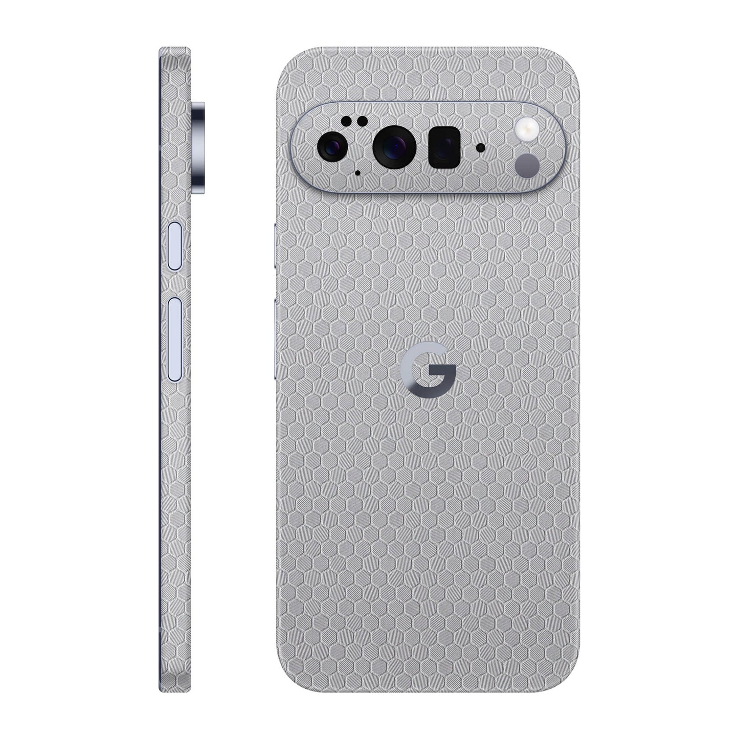 Folie de protectie Google Pixel 10 Pro XL, eSkins Elegans, Skin Honeycomb Gri