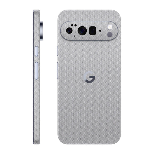 Folie de protectie Google Pixel 10 Pro XL, eSkins Elegans, Skin Honeycomb Gri