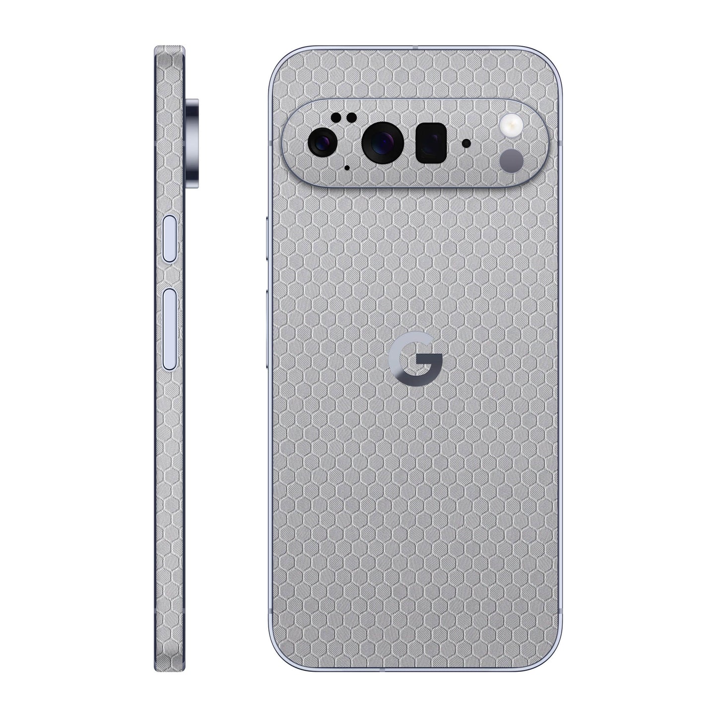 Folie de protectie Google Pixel 10 Pro XL, eSkins Elegans, Skin Honeycomb Gri