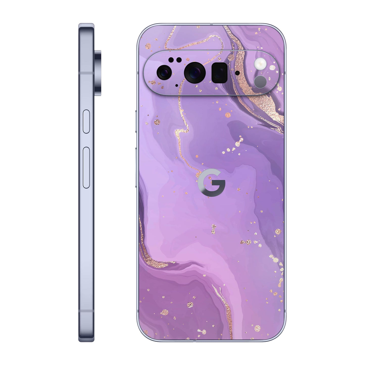 Folie de protectie Google Pixel 10 Pro XL, eSkins Signature, Skin Lavender Swirl