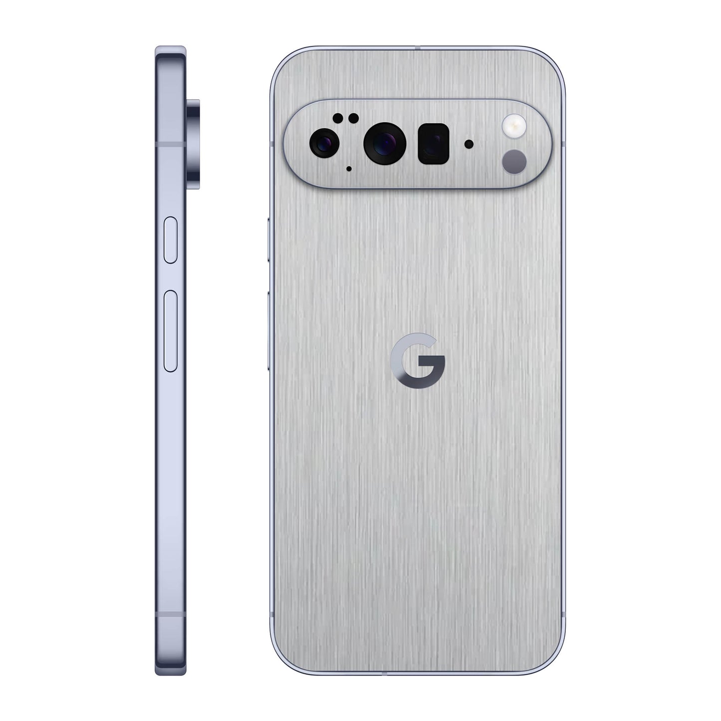 Folie de protectie Google Pixel 10 Pro XL, eSkins Elegans, Skin Metalic Gri