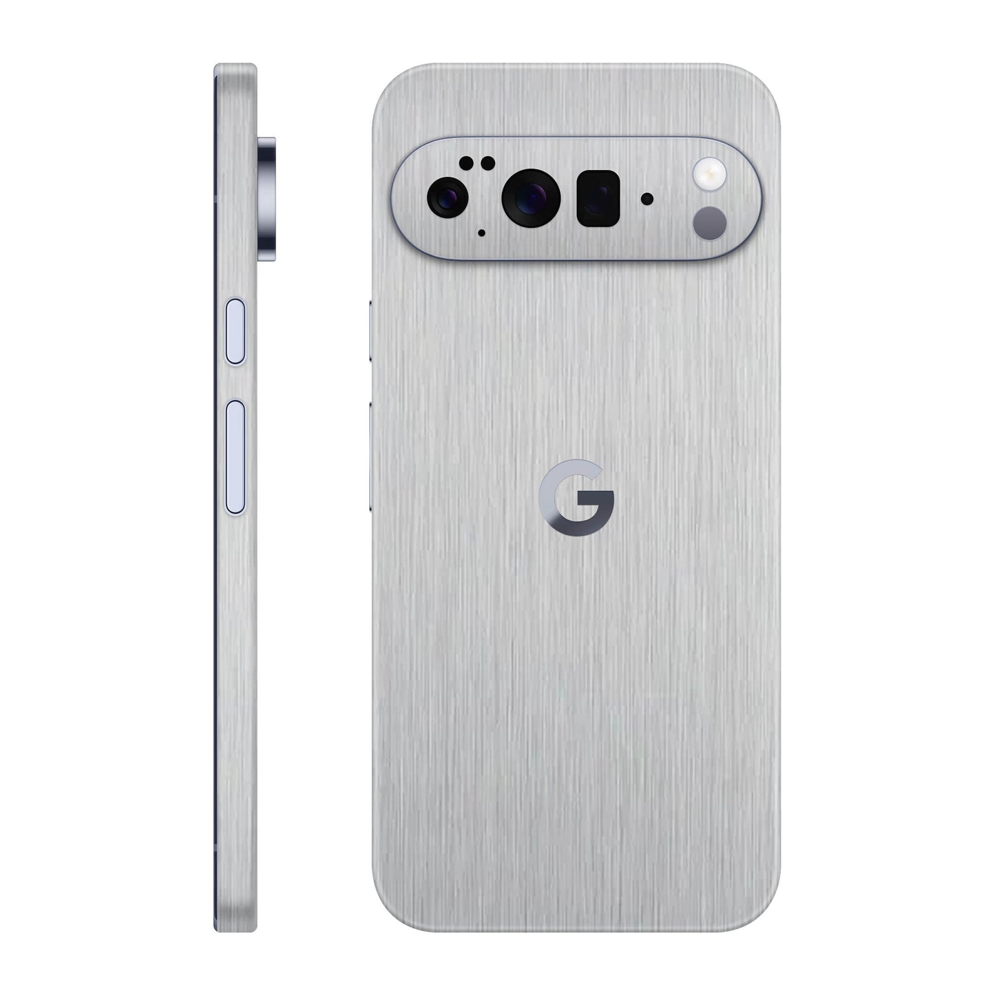 Folie de protectie Google Pixel 10 Pro XL, eSkins Elegans, Skin Metalic Gri