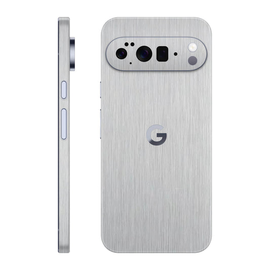 Folie de protectie Google Pixel 10 Pro XL, eSkins Elegans, Skin Metalic Gri