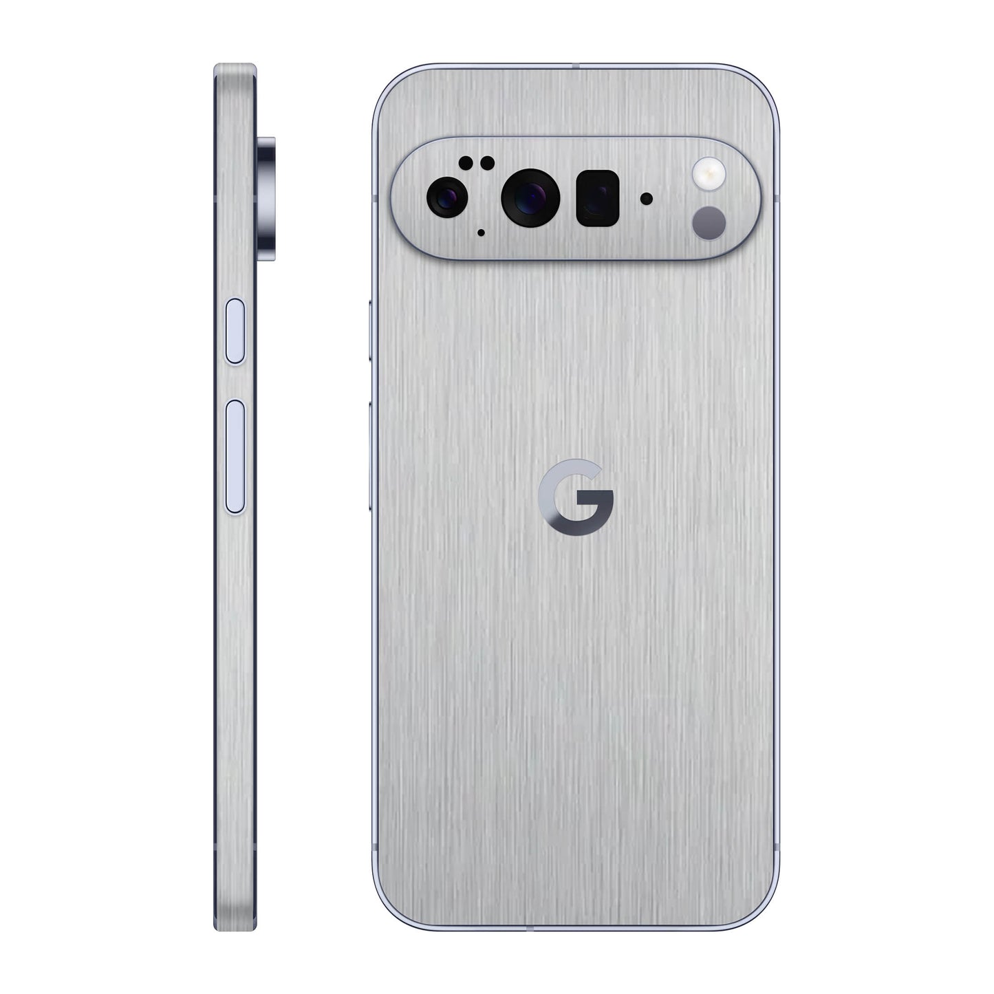 Folie de protectie Google Pixel 10 Pro XL, eSkins Elegans, Skin Metalic Gri