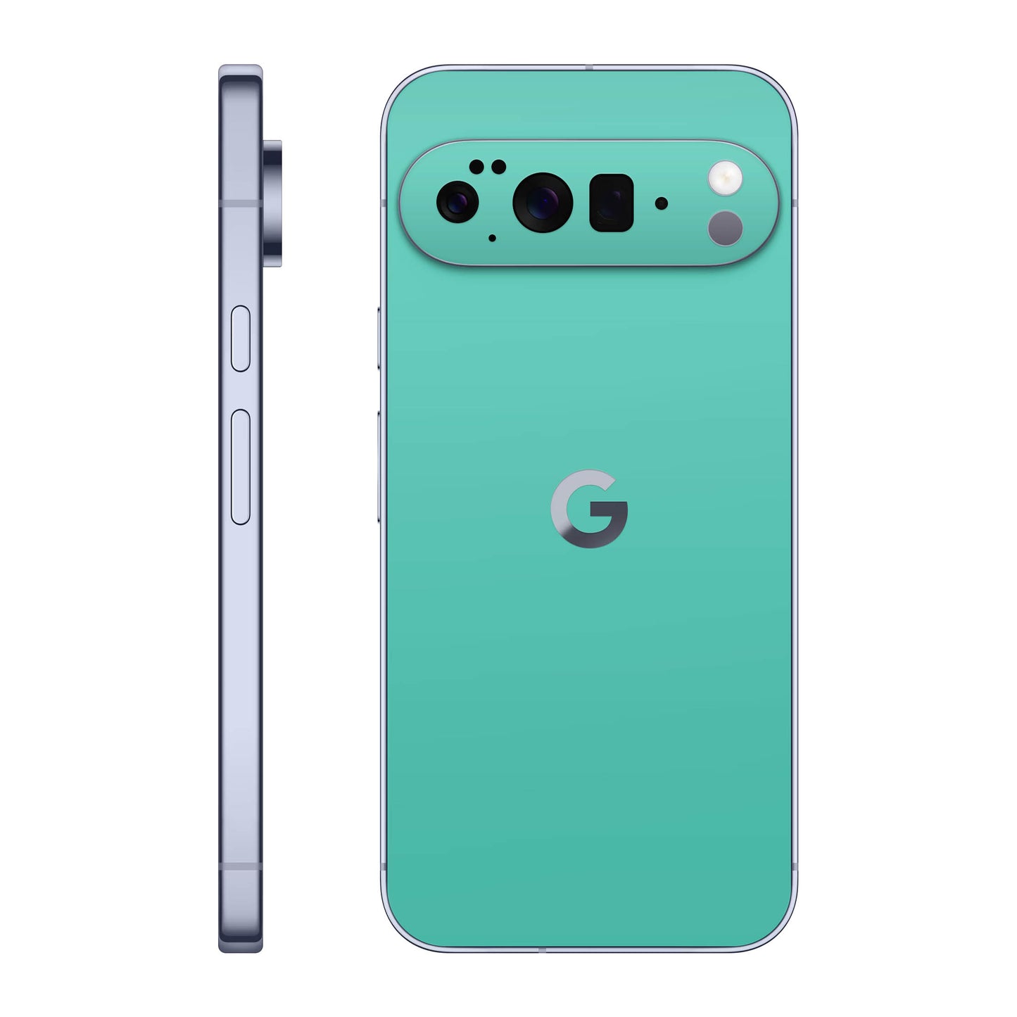 Folie de protectie Google Pixel 10 Pro XL, eSkins Unique, Skin Mat Verde Menta